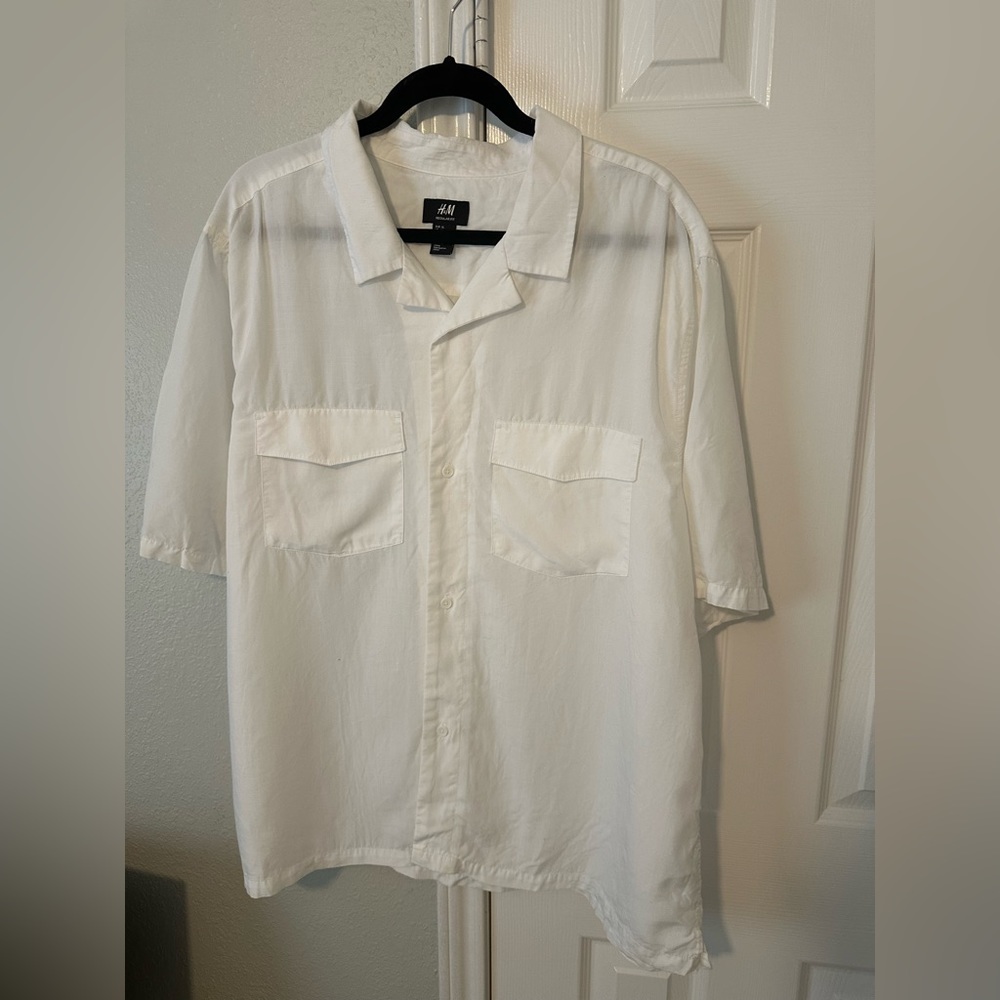 White H&M Button Down